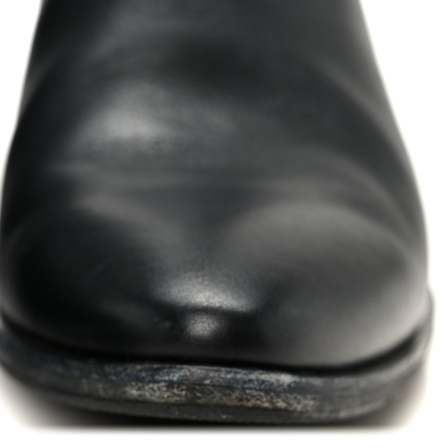 Calfskin Brit Souple Ankle Boots 38 Black