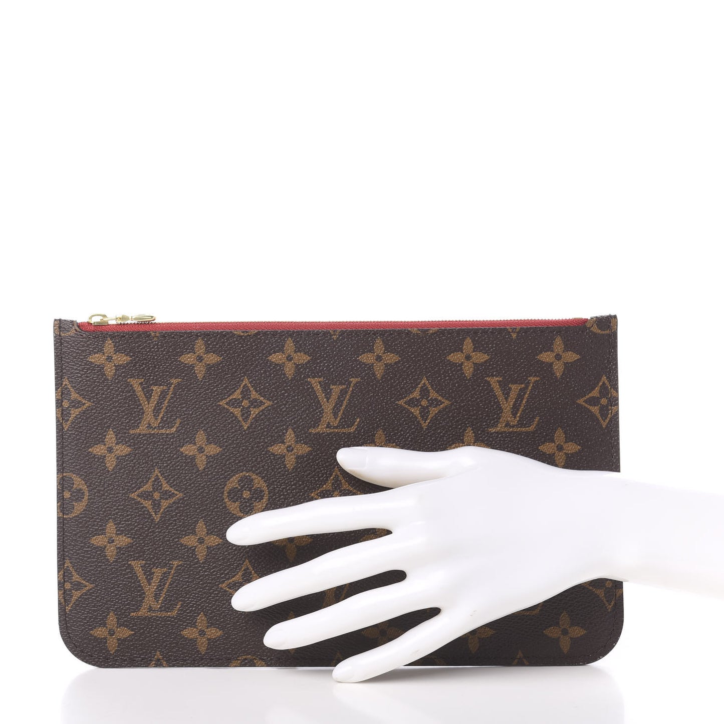 Monogram Neverfull MM GM Pochette Cherry