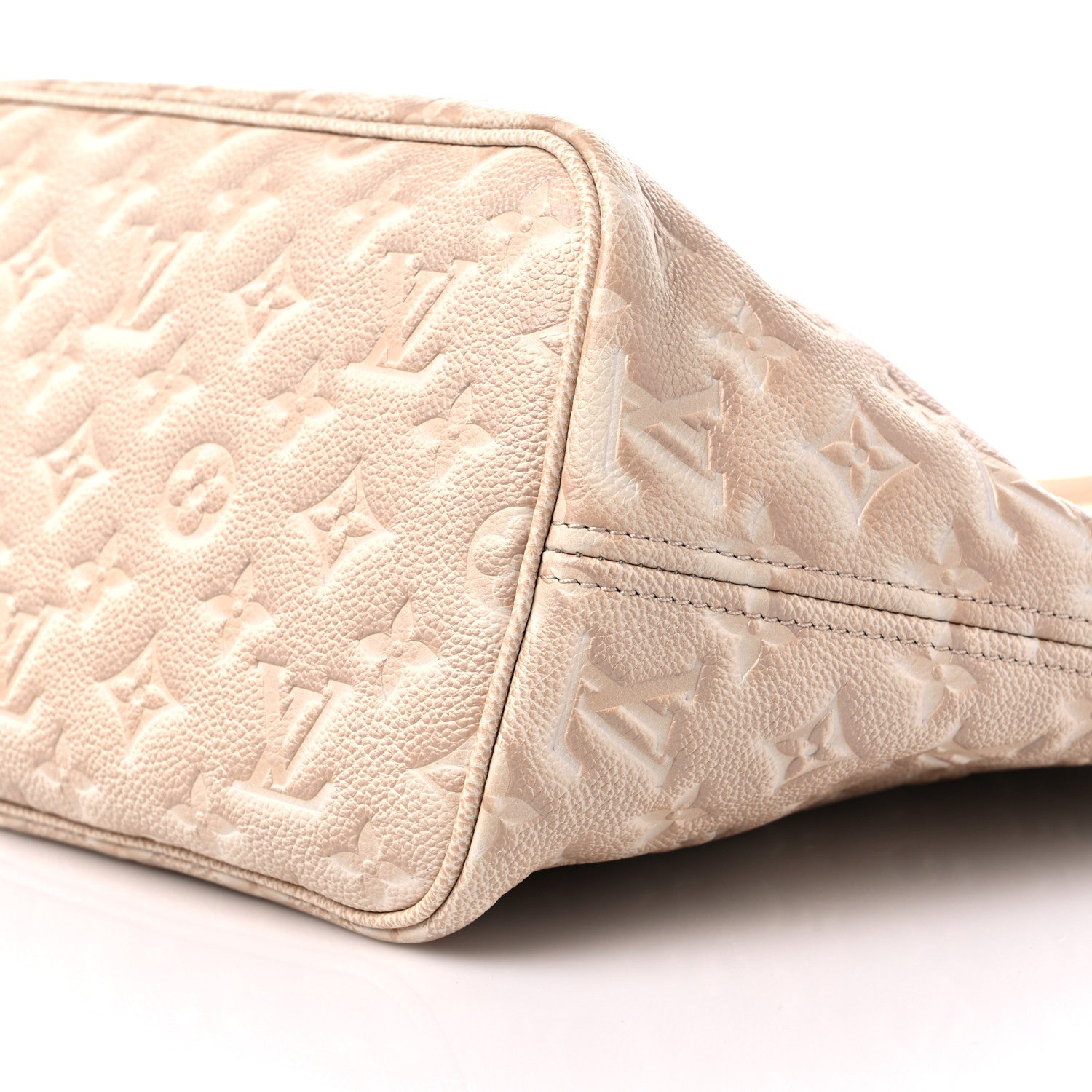 Louis Vuitton Empreinte Monogram Summer Stardust Neverfull MM Beige Clair 8 of 8