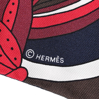 Hermes Silk Le Jardin de la Maharani Twilly 4 of 4