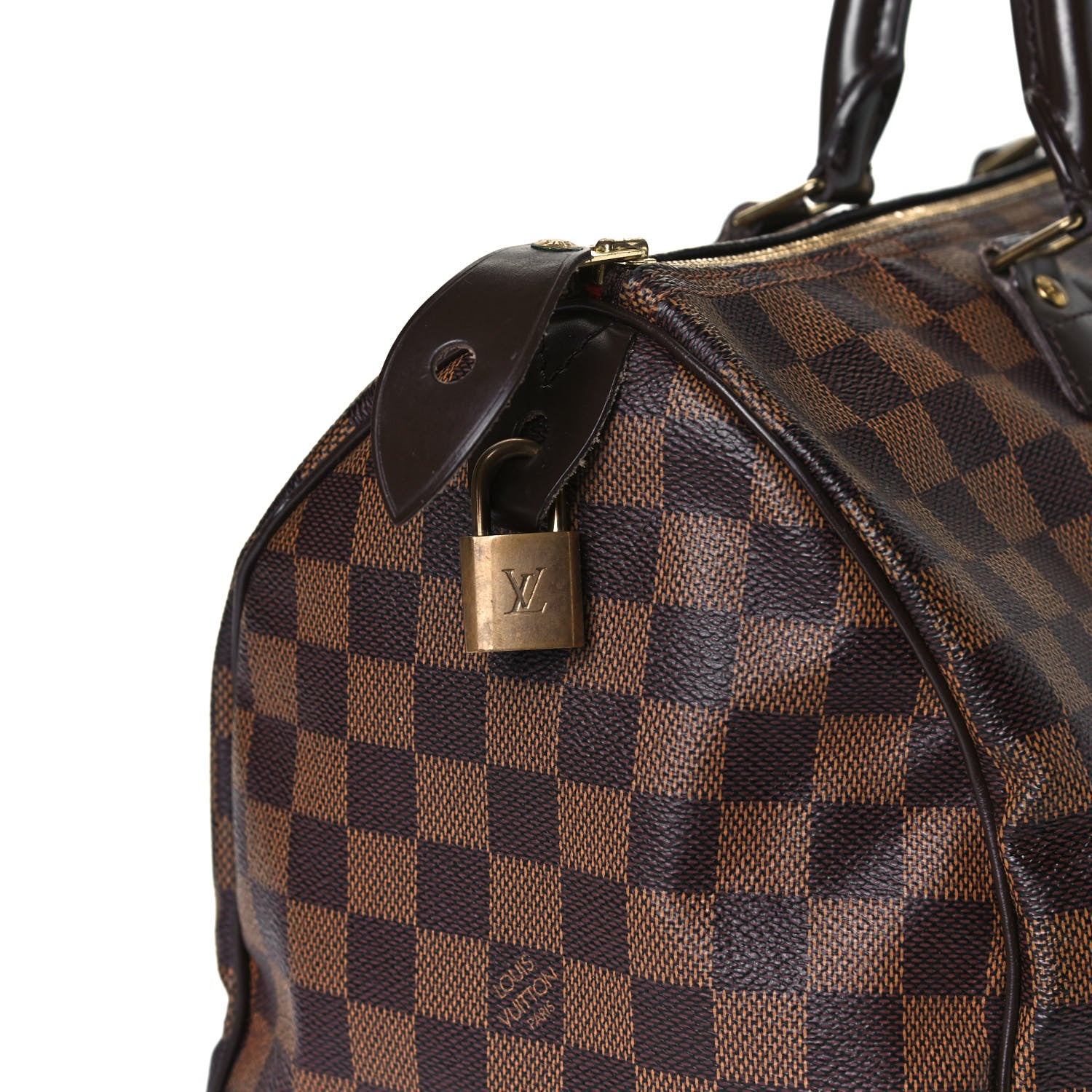 Louis Vuitton Damier Ebene Speedy 35 13 of 19