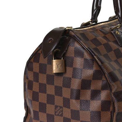 Louis Vuitton Damier Ebene Speedy 35 13 of 19