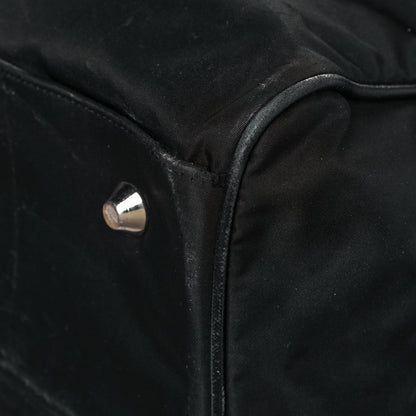 Prada Tessuto Nylon Saffiano Duffle Black 9 of 26