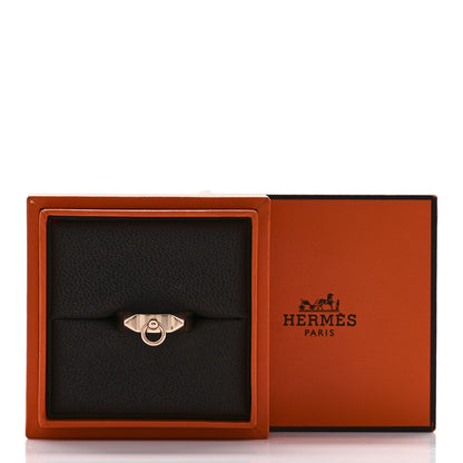 Hermes 18K Rose Gold PM Collier De Chien Ring 57 8 5 of 5