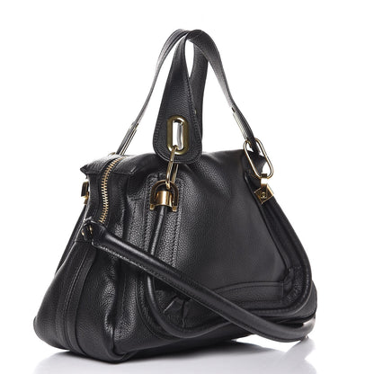 Chloe Calfskin Small Paraty Black 3 of 8