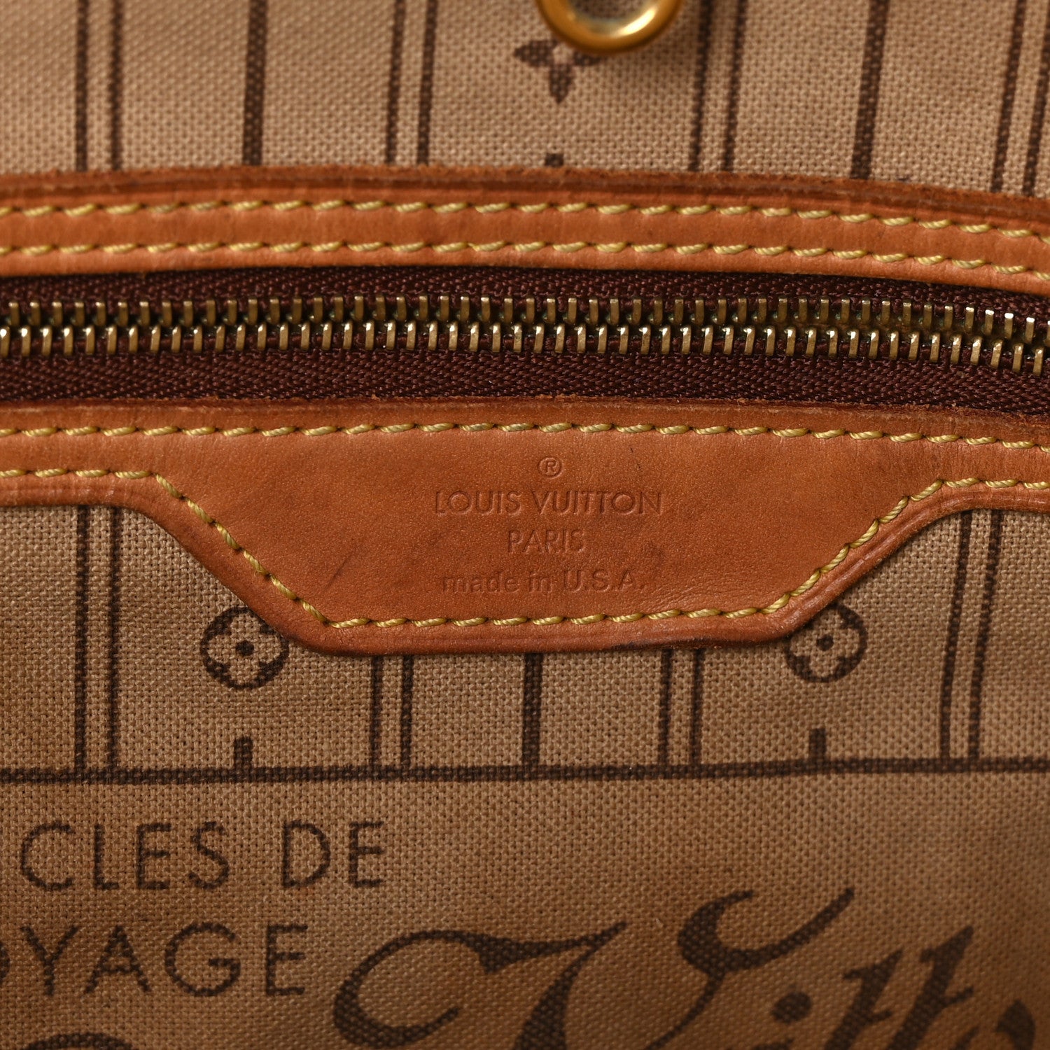Louis Vuitton Monogram Neverfull MM 7 of 13