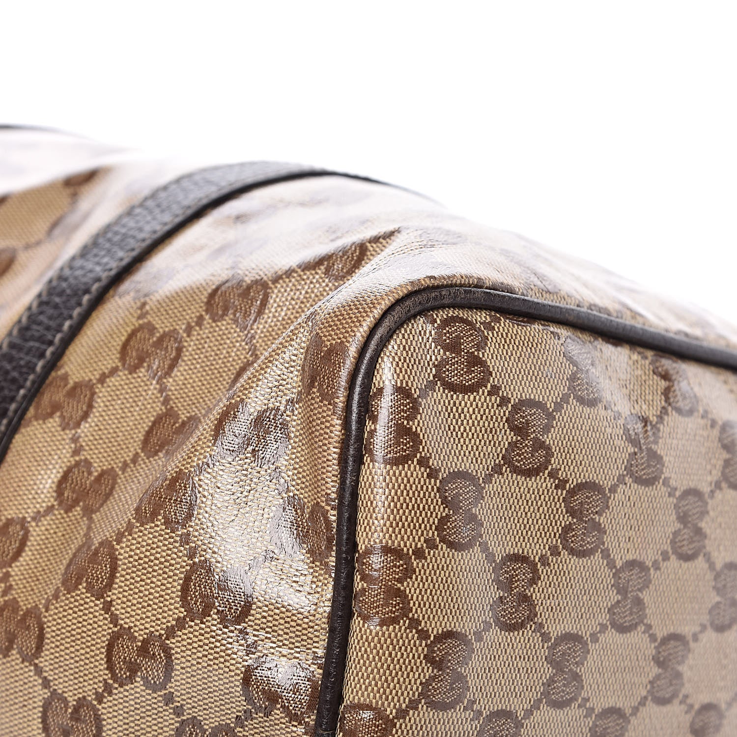 Gucci Crystal Monogram Medium Joy Boston Dark Brown 10 of 16