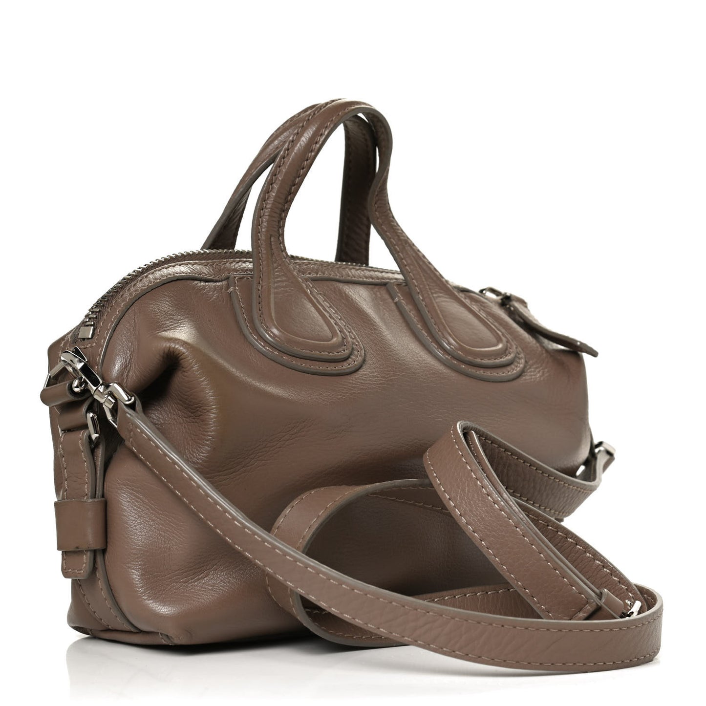 Waxed Calfskin Micro Nightingale Sand