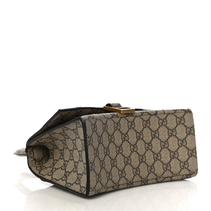 Balenciaga X GUCCI GG Supreme Monogram Small Hourglass Top Handle Bag Beige Ebony 4 of 11