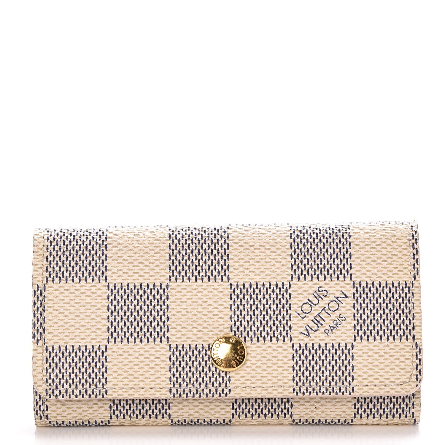 Louis Vuitton Damier Azur Multicles 4 Key Holder 1 of 9