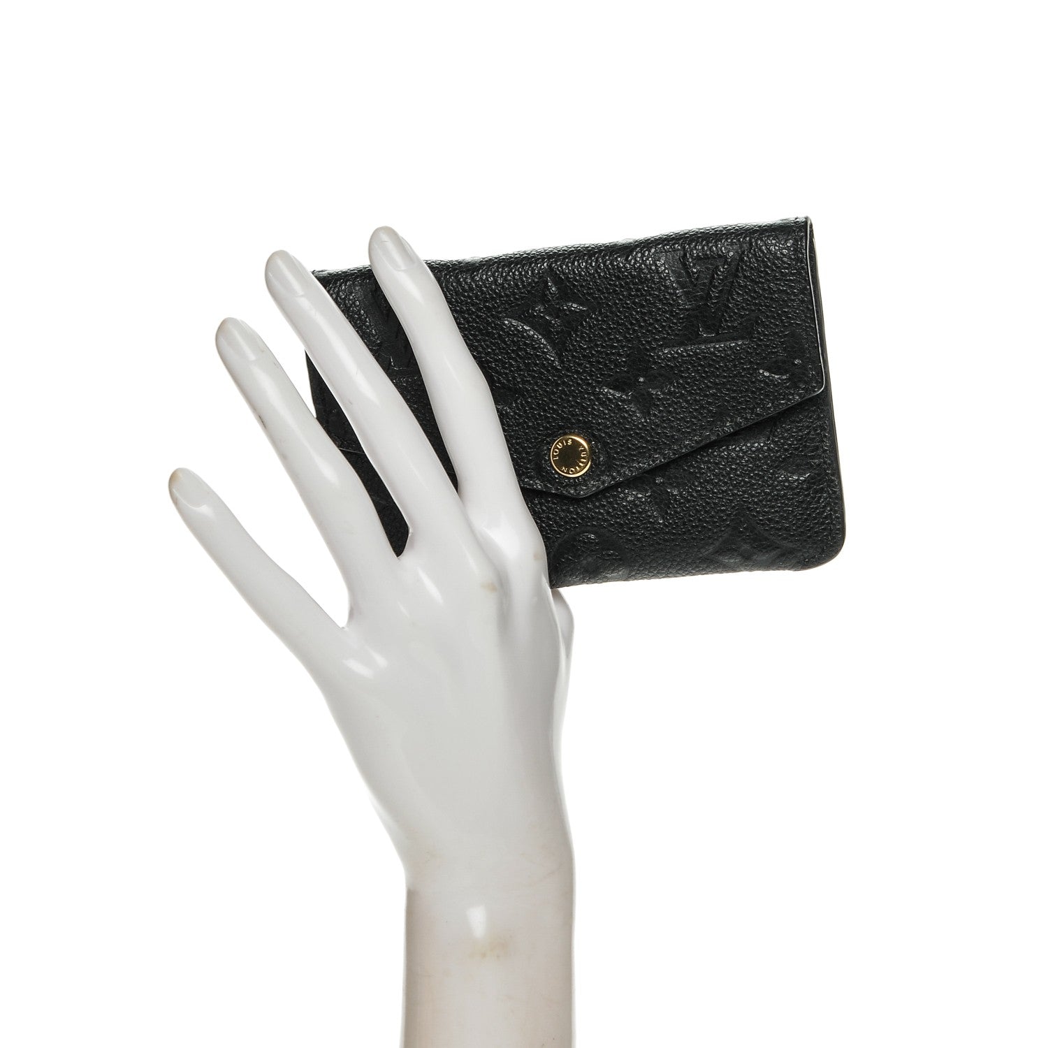 Louis Vuitton Empreinte Key Pouch Black 2 of 6