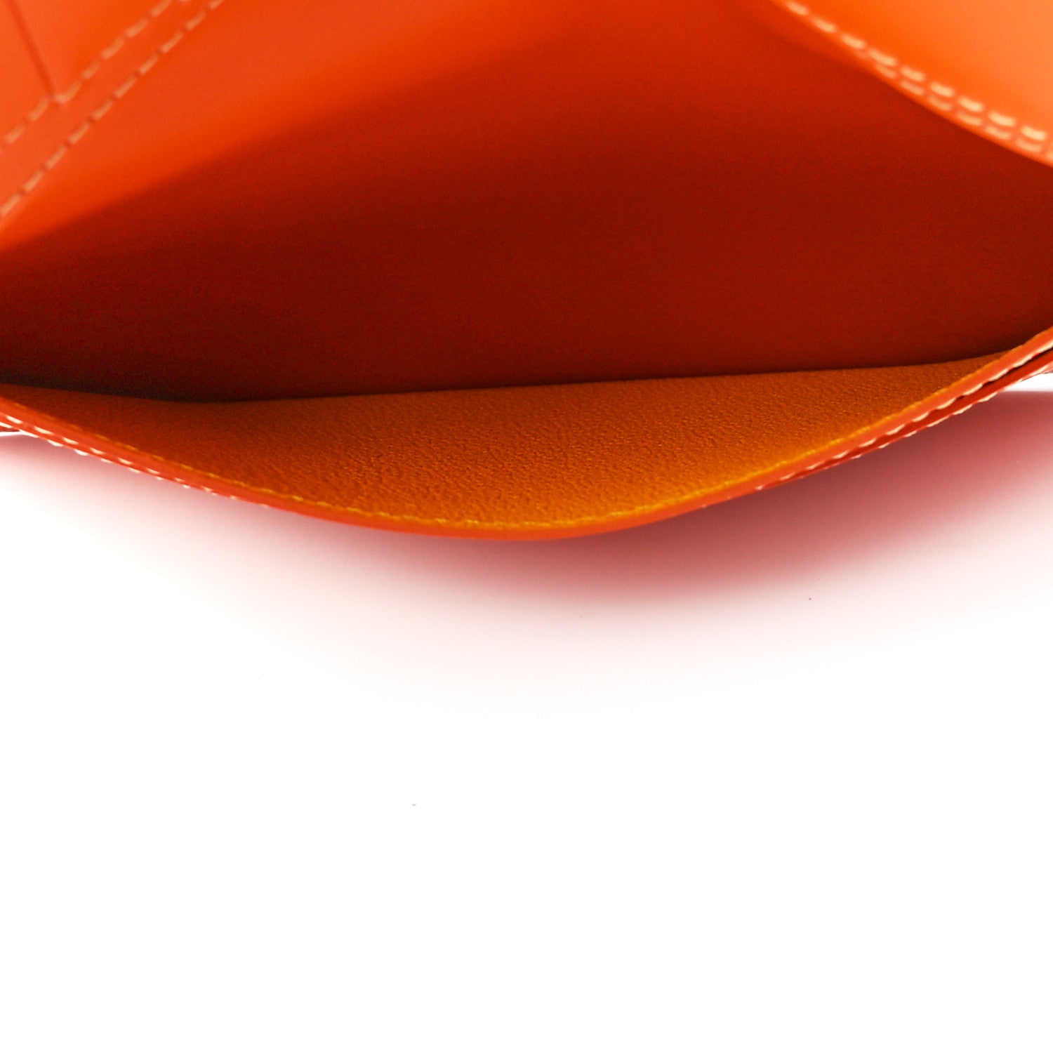 Goyard Goyardine Long Bi-Fold Wallet Orange 6 of 12