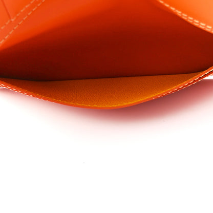 Goyard Goyardine Long Bi-Fold Wallet Orange 6 of 12