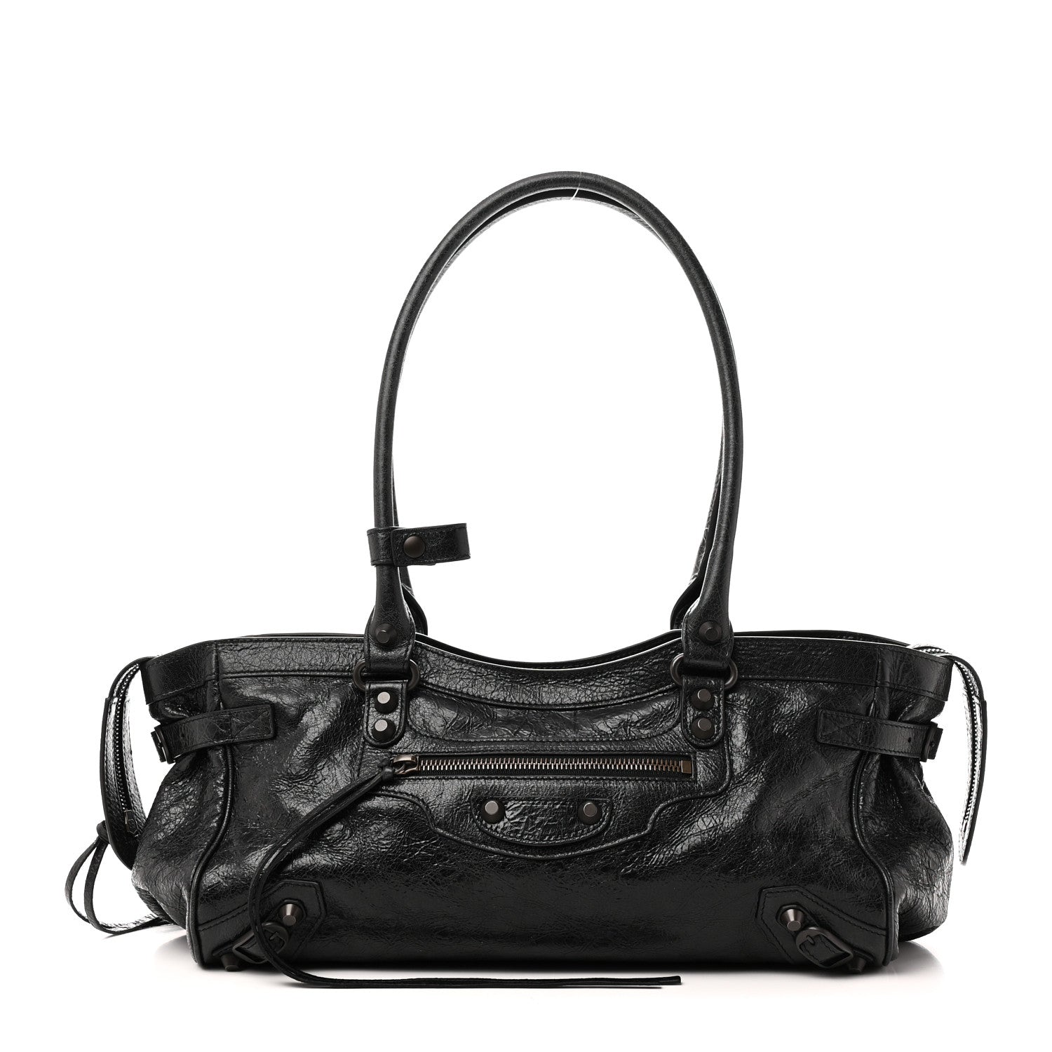 Balenciaga Agneau Arena Classic Hardware East West Le City Black 1 of 10