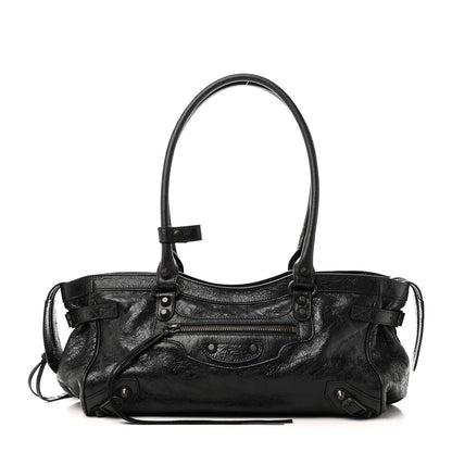 Balenciaga Agneau Arena Classic Hardware East West Le City Black 1 of 10