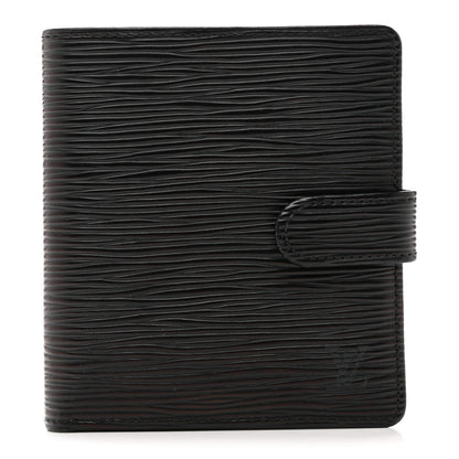 Louis Vuitton Epi Porte-Billets Compact Wallet Black 1 of 9