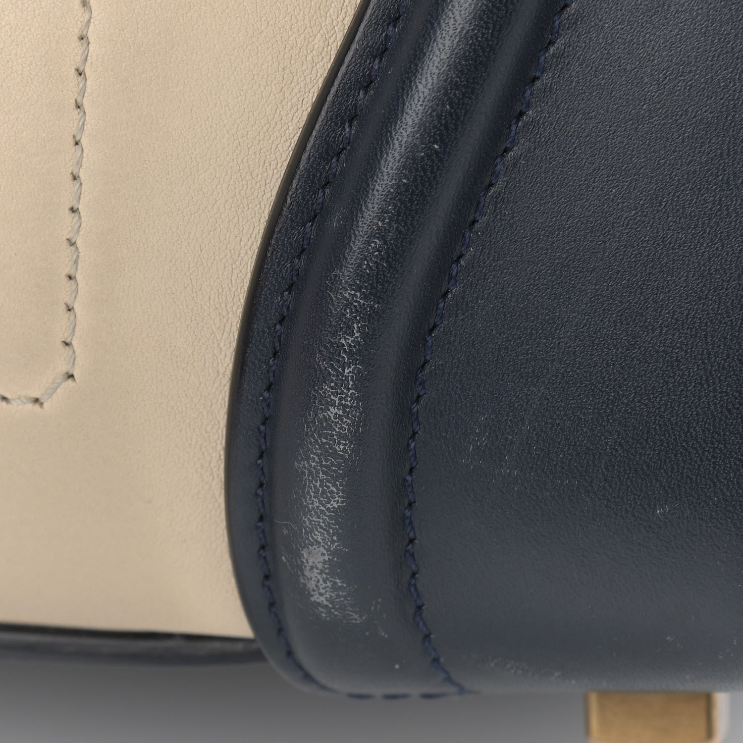 Celine Smooth Calfskin Bullhide Micro Tri-Color Luggage Brown 18 of 18