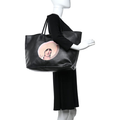 Givenchy Textured Coated Canvas Madonna Print Large Antigona Tote Black 2 of 21