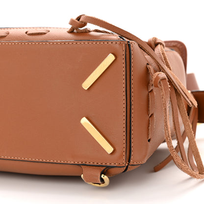 Loewe Calfskin Small Laced Puzzle Bag Tan 9 of 15
