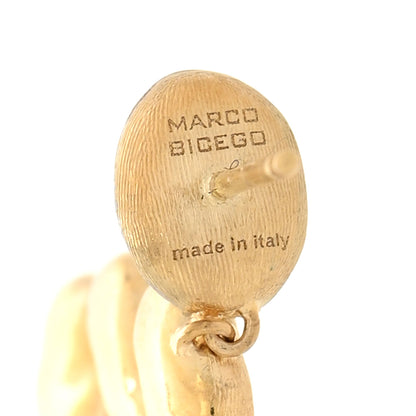 Marco Bicego 18K Yellow White Gold Diamond Siviglia Chandelier Drop Earrings 4 of 4