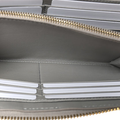 Chloe Calfskin Marcie Long Zip Around Wallet Cashmere Grey 5 of 7