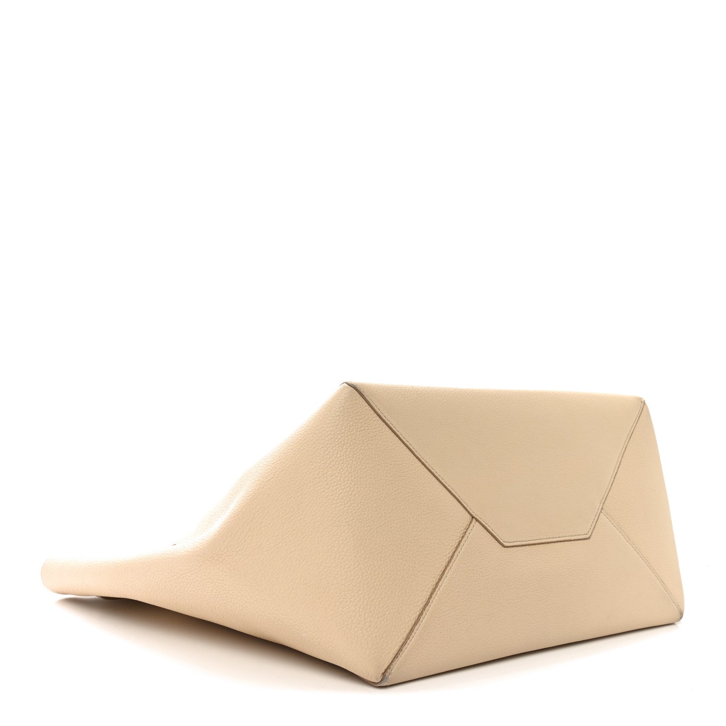 Soft Grained Calfskin Small Belt Cabas Phantom  Beige