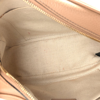 Gucci Pebbled Calfskin Small Soho Disco Bag Camelia 5 of 10
