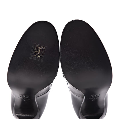 Chanel Calfskin Buckle Pumps 36 Black 12 of 14