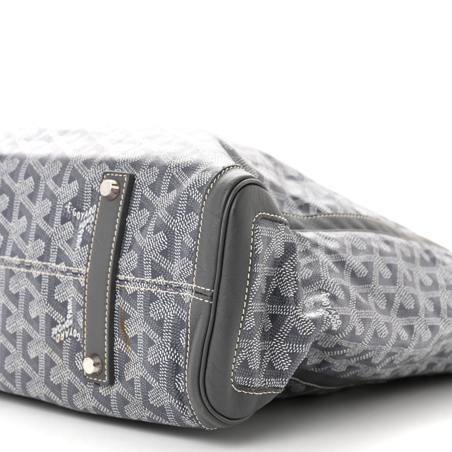 Goyardine Voltaire Tote Grey