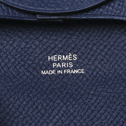 Hermes Epsom Bastia Coin Purse Bleu Nuit 6 of 8
