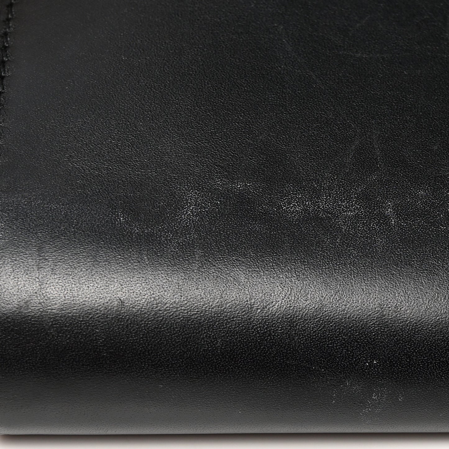 Calfskin Studded Chain Louise Black