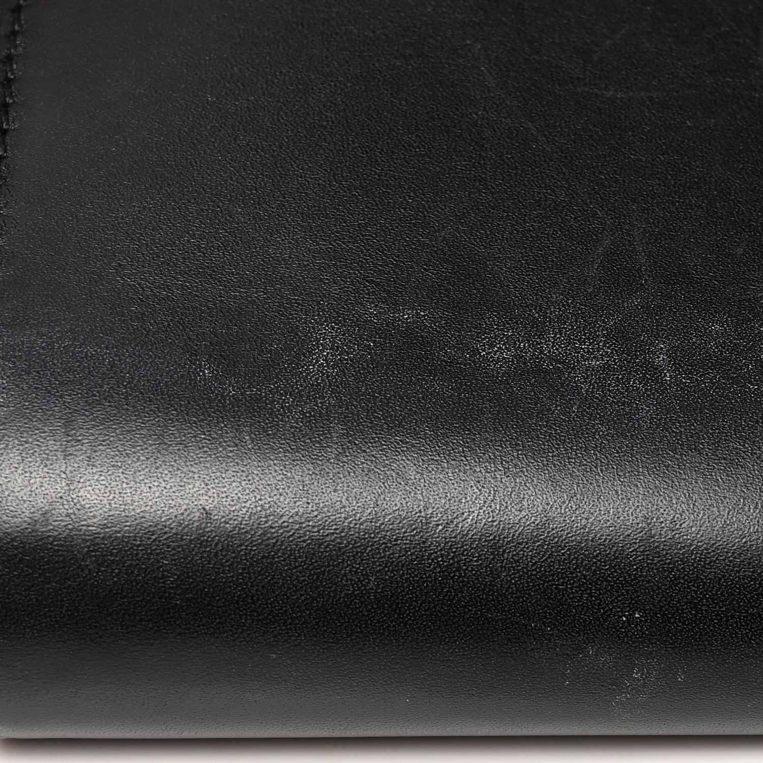 Louis Vuitton Calfskin Studded Chain Louise Black 8 of 13