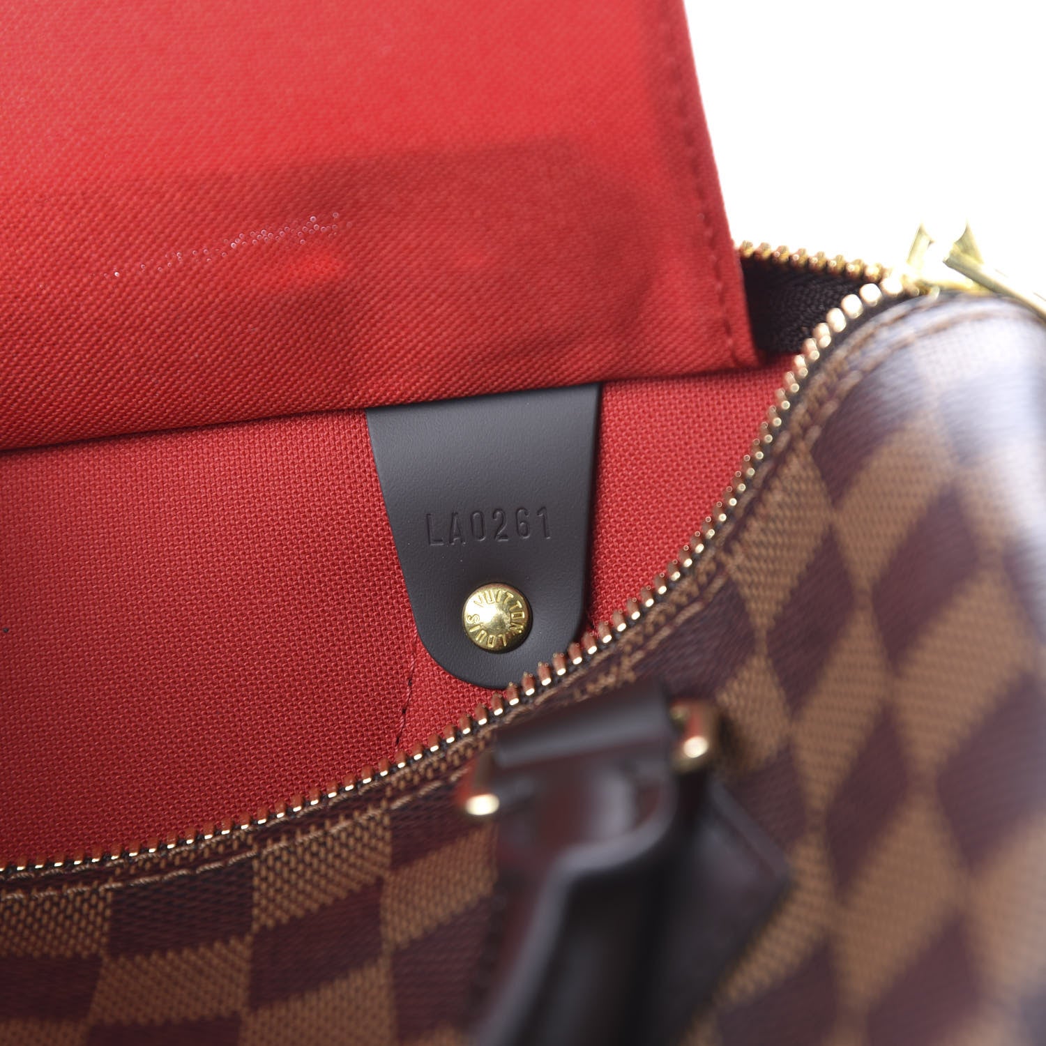 Louis Vuitton Damier Ebene Speedy Bandouliere 25 9 of 10