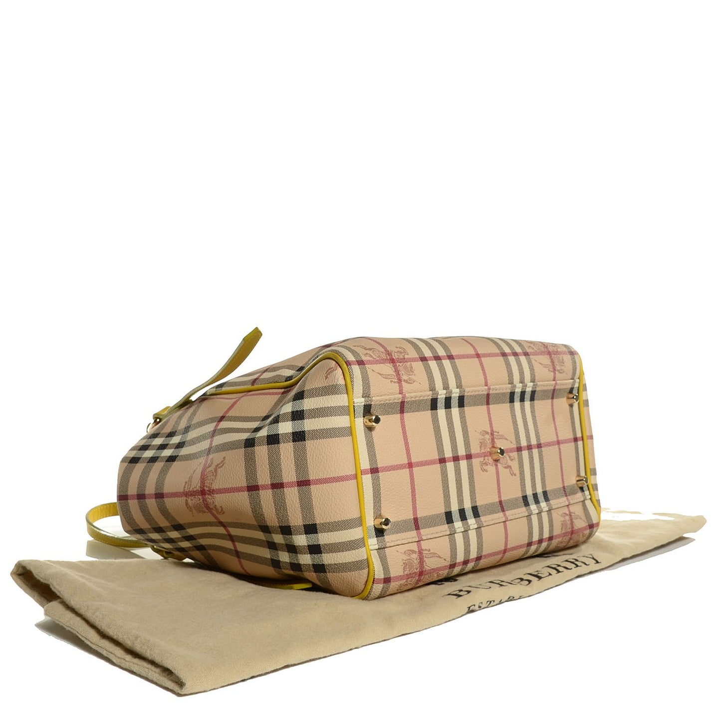 Haymarket Check Small Canterbury Tote Yellow
