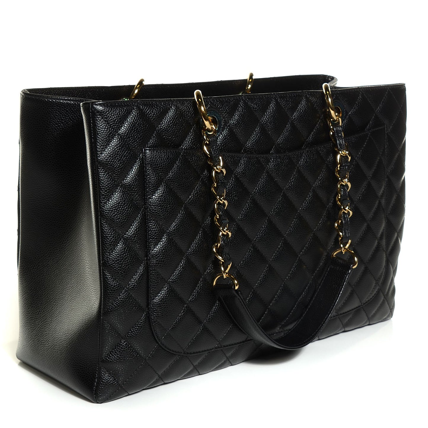 Caviar XL Grand Shopping Tote GST Black