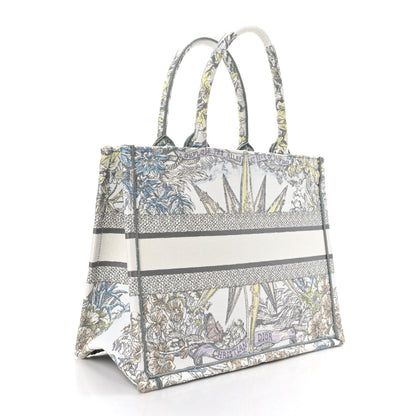Christian Dior Canvas Embroidered Medium Rêve d'Infini Book Tote Multicolor 3 of 9