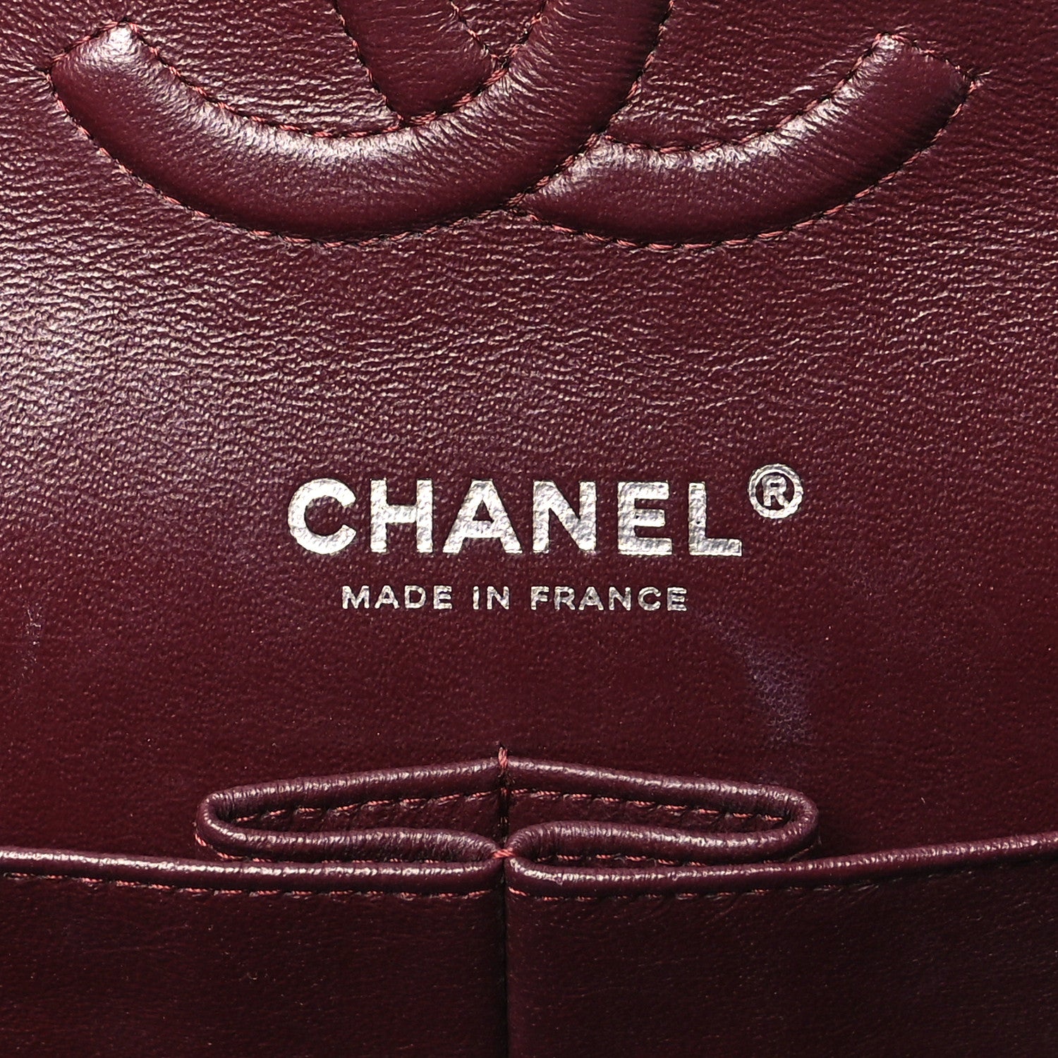 Chanel Lambskin Quilted Medium Double Flap Black 6 of 10