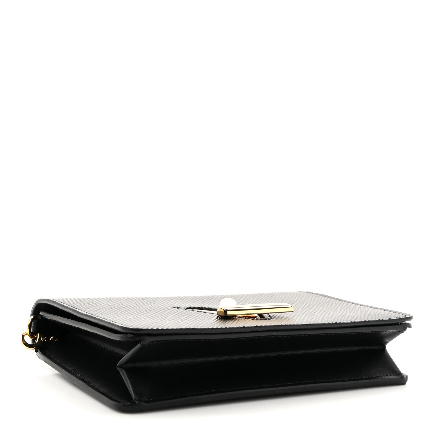 Louis Vuitton Epi Twist Belt Chain Wallet Black 4 of 9