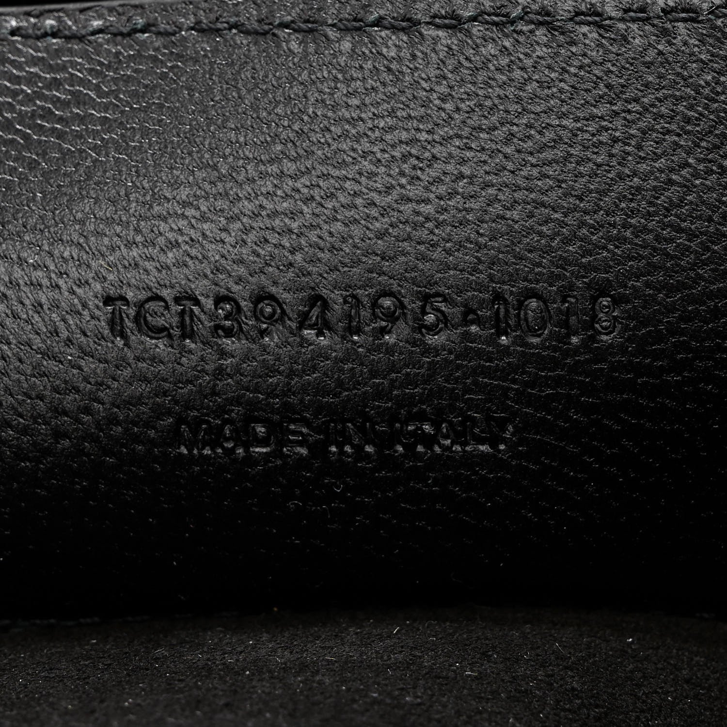 Saint Laurent Calfskin Crocodile Embossed Large Shopper Tote Black 8 of 13
