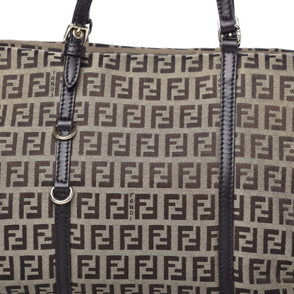 Fendi Zucchino Shopper Tote Brown 11 of 11