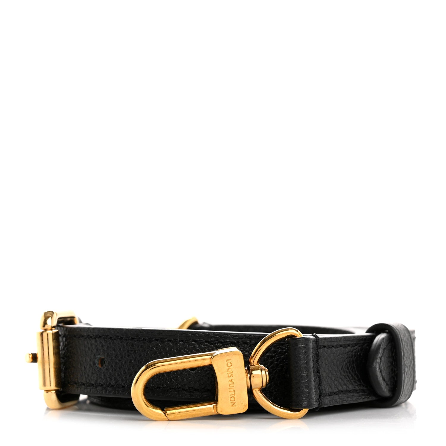 Louis Vuitton Empreinte Adjustable Shoulder Strap Black 1 of 4