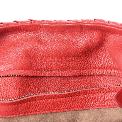 Bottega Veneta Cervo Deerskin Large Hobo Red 8 of 11