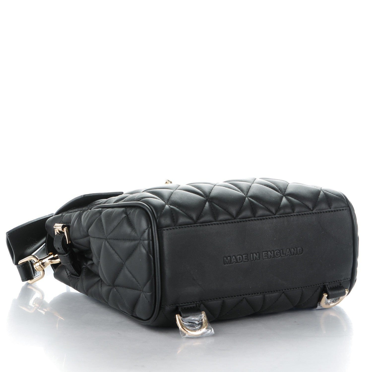 Mulberry Nappa Quilted Mini Cara Delevingne Convertible Bag Black 4 of 10