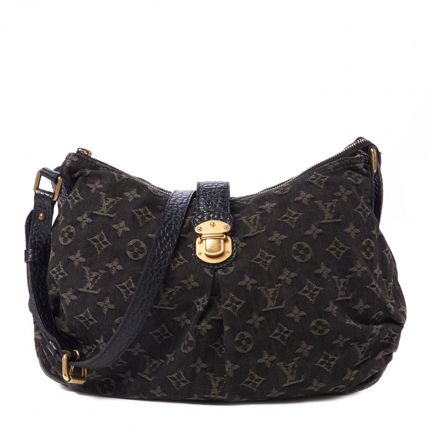 Louis Vuitton Monogram Slightly Denim Black 1 of 10