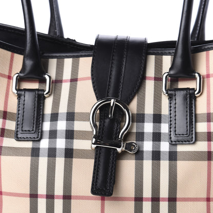 Burberry House Check Buckle Tote Black 13 of 13