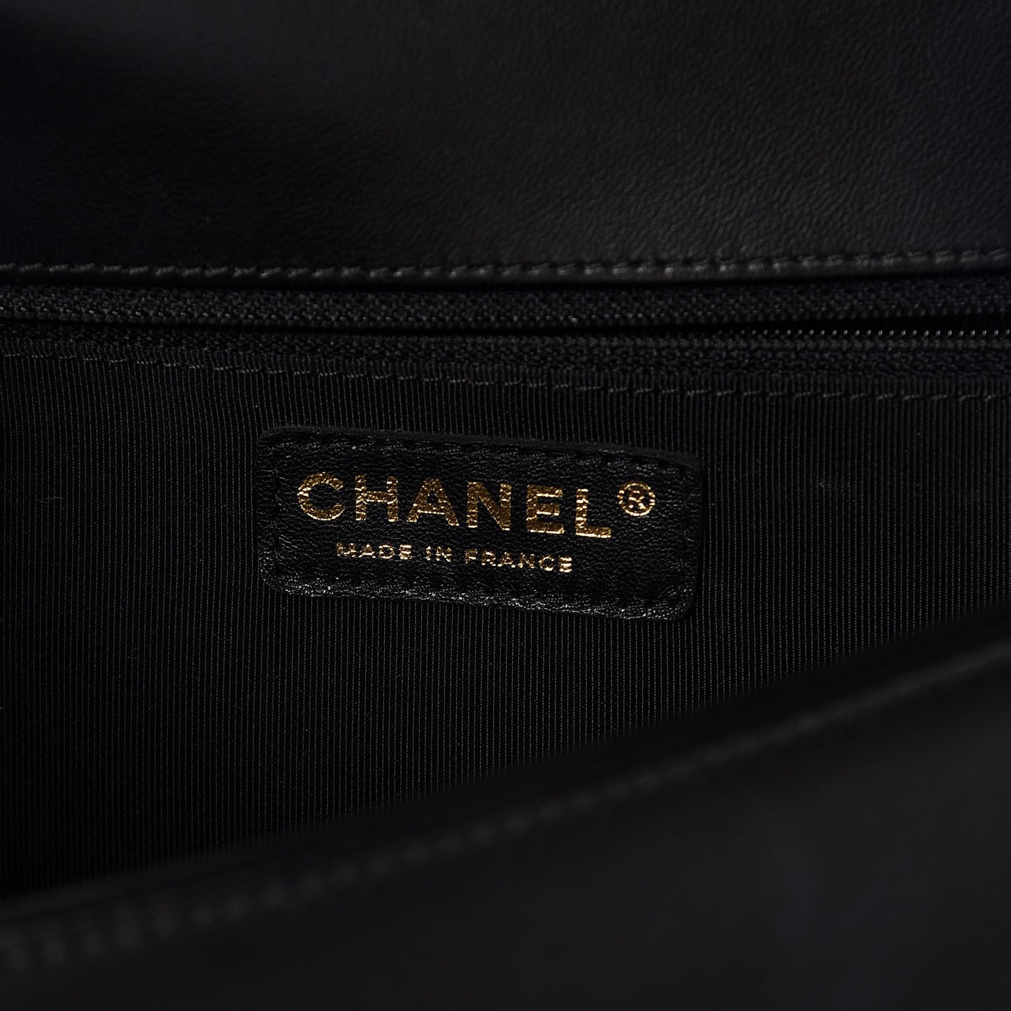 Lambskin Quilted New Medium Boy Flap Black