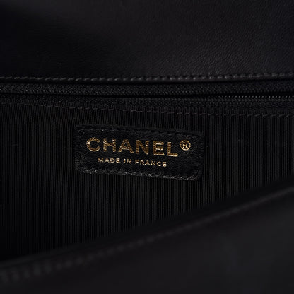 Chanel Lambskin Quilted New Medium Boy Flap Black 6 of 14