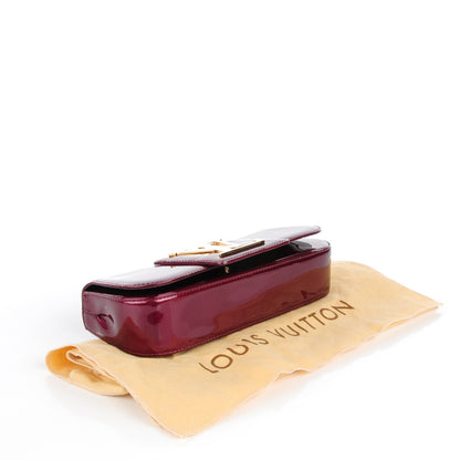 Louis Vuitton Patent Sobe Clutch Rouge Fauviste 4 of 7