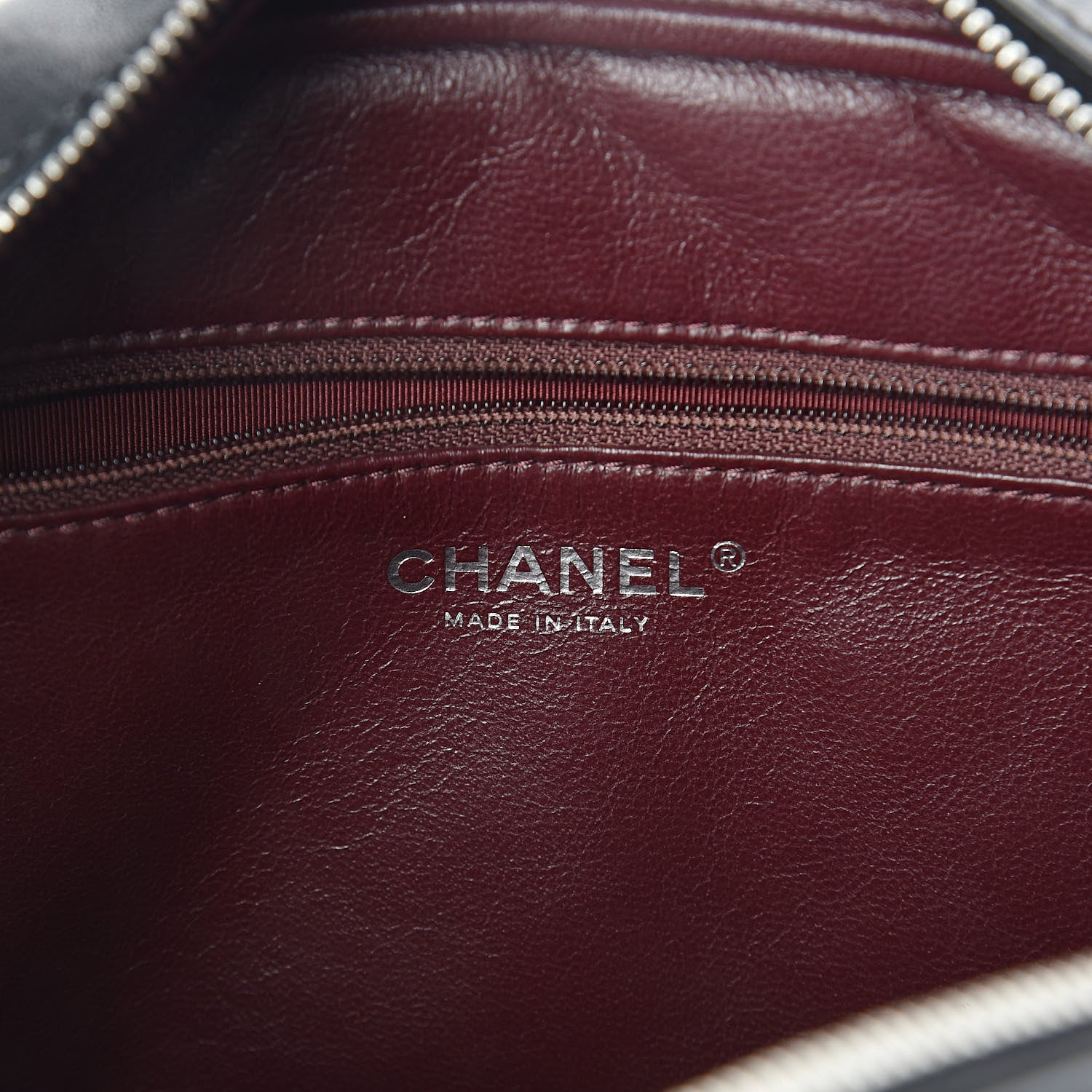 Chanel Lambskin Quilted Medium Camera Case Black 6 of 10