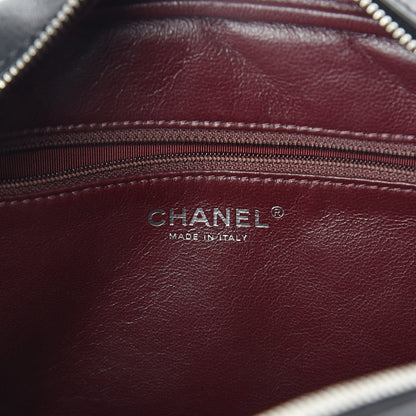 Chanel Lambskin Quilted Medium Camera Case Black 6 of 10